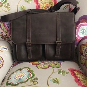 NWOT Wilson Leather Laptop/Briefcase